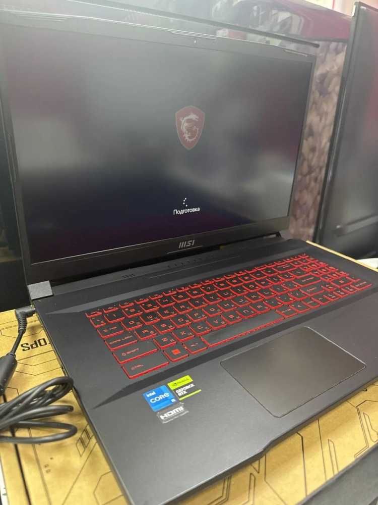 Ноутбук MSI GF76 core i5-11th\16\RTX3050