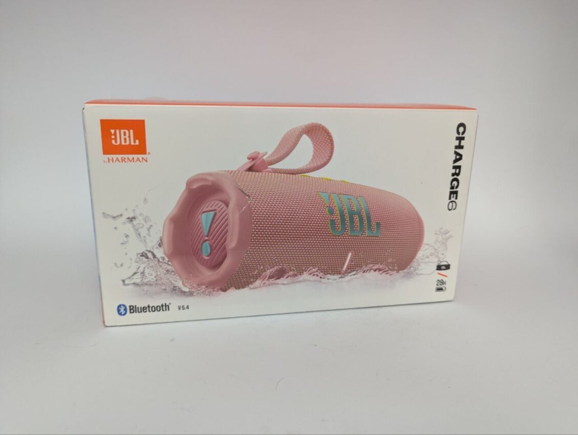 Акустика JBL Charge 6 (Розовая)
